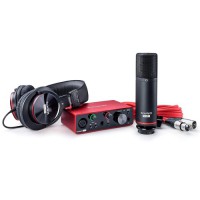 

                                    Focusrite Scarlett 2i2 Studio 3rd Gen USB Audio Interface and Recording Bundle